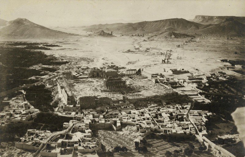 Древняя Пальмира. Сирия, начало 20 века. знаменитости, интересные фото, фото