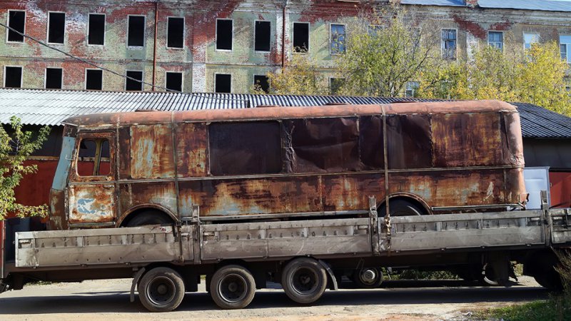 История одного автобуса - КАвЗ 3100 "Сибирь" КАвЗ, автобус, реставрация