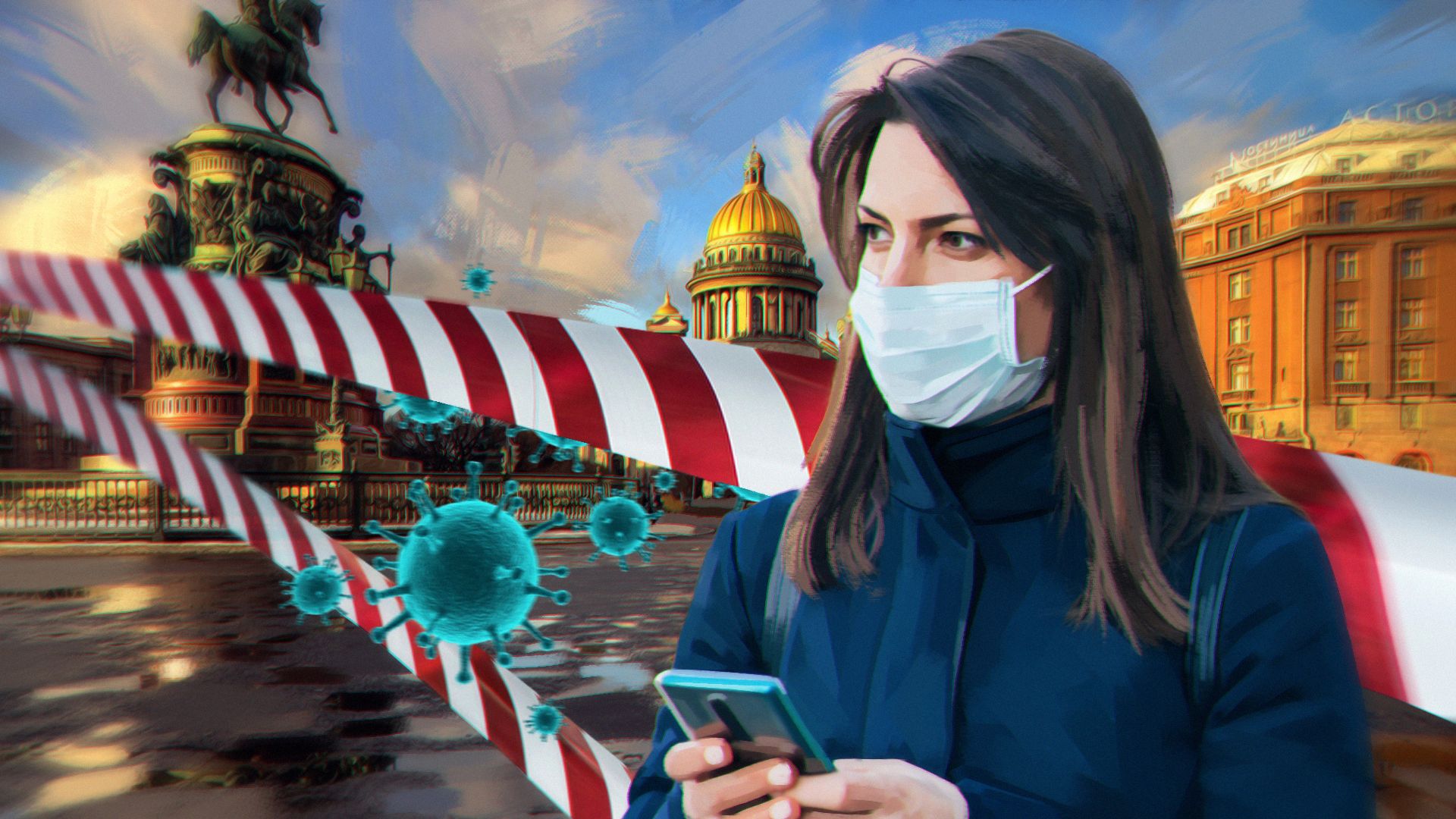 В России за сутки выявили 53 335 новых случаев заражения COVID-19