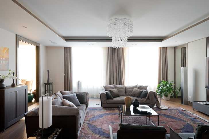 Приятный интерьер московской квартиры в нейтральных тонах Приятный интерьер московской квартиры в нейтральных тонах интерьер и дизайн,квартира,Москва,нейтральные тона