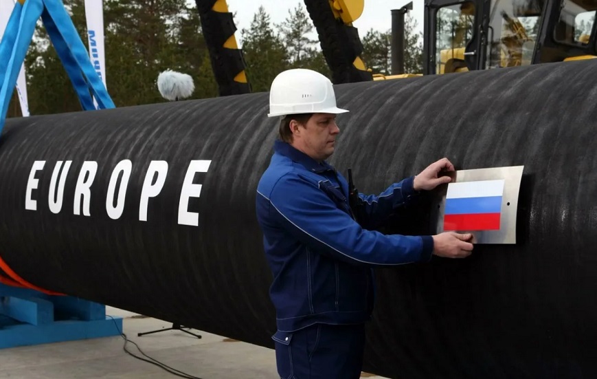 российский газ в Европу