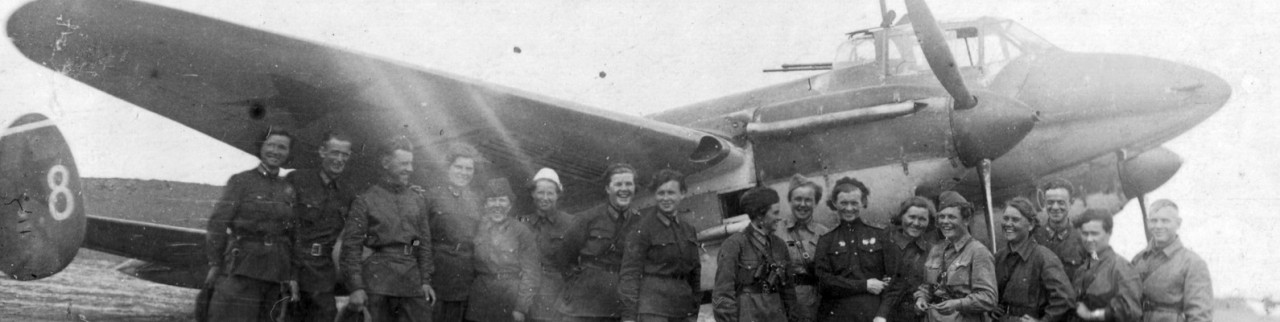 Катастрофа Марины Расковой и гибель 587 бап при перелёте на фронт