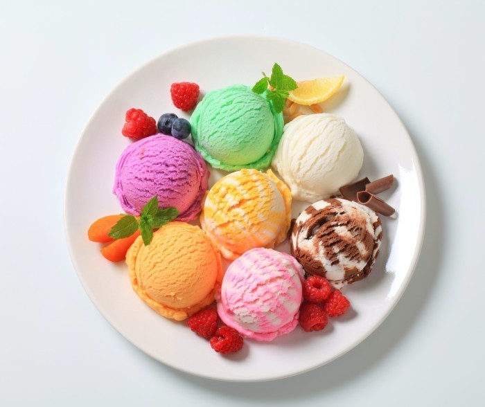 shutterstock 119508229 Мороженое ассорти   Аssorted ice cream