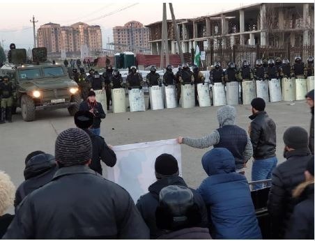 В Ингушетии расформировали батальон ППС, вставший на сторону митингующих беспорядки