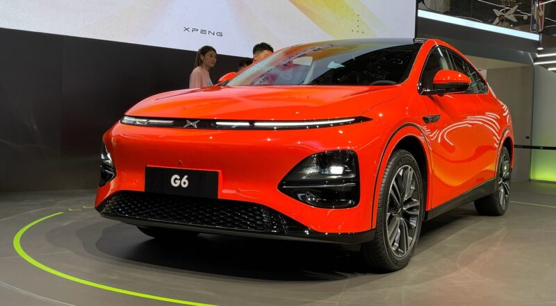 Премьера купе-внедорожника Xpeng G6 в Шанхае. Цена и характеристики просочились