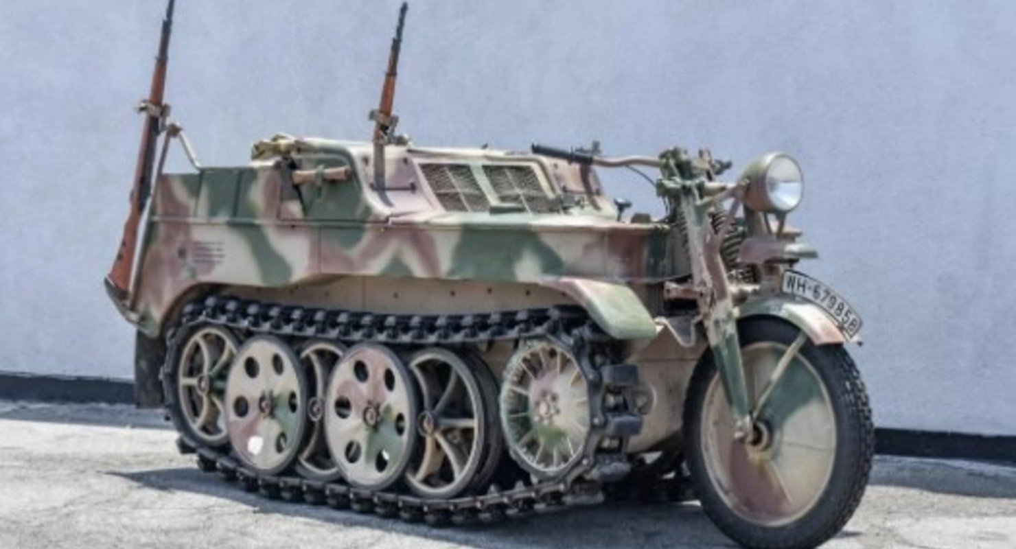 Гусеничный «Кеттенкрад»: Один из самых необычных мотоциклов двадцатого века