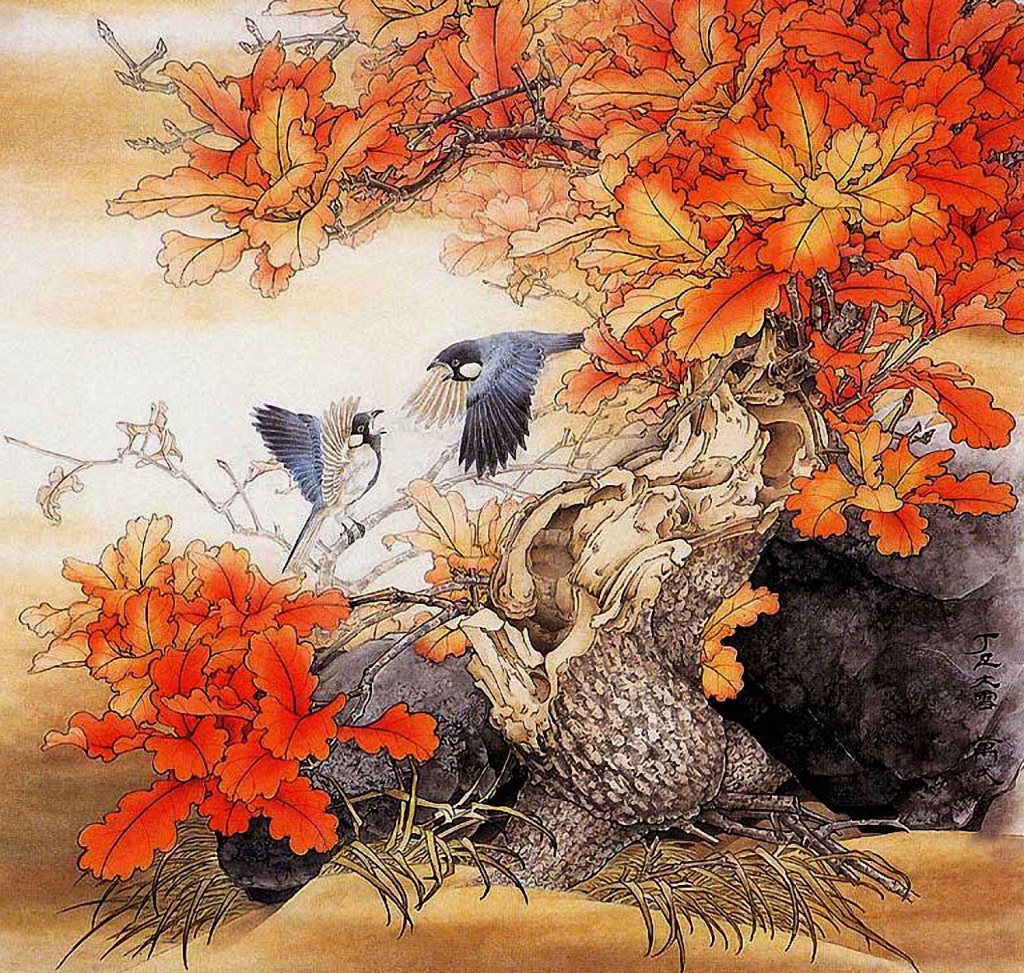Китайская живопись Хуа Няо