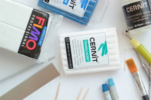 Любимые бусы в стиле гжель гжель