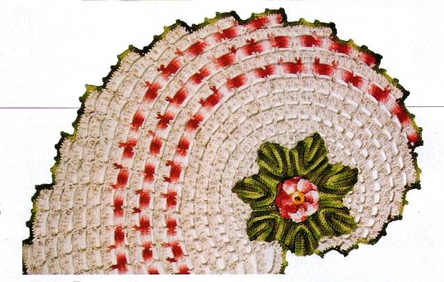 Необычные салфетки, связанные крючком сделай сам