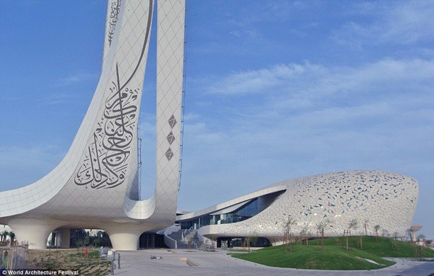 2. Святилище в Дохе (Катар) World Architecture Festival необычные храмы, факты