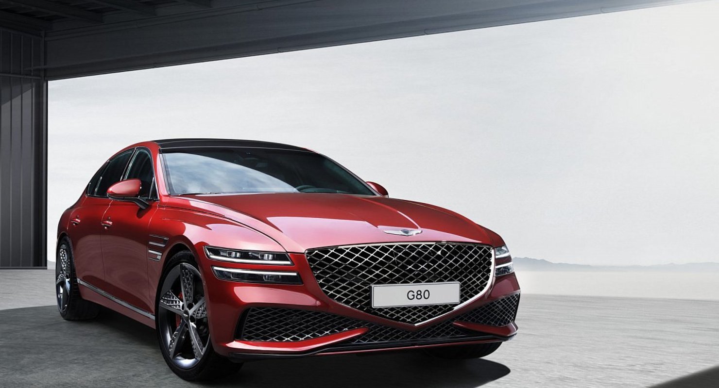 Бренд Genesis анонсировал G80 Sport 2021 года перед премьерой в третьем квартале 2021 Автомобили