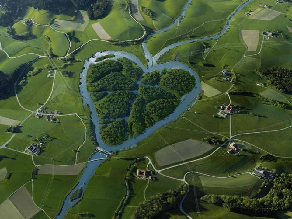 Река «Сердце» (Heart River), фотография
