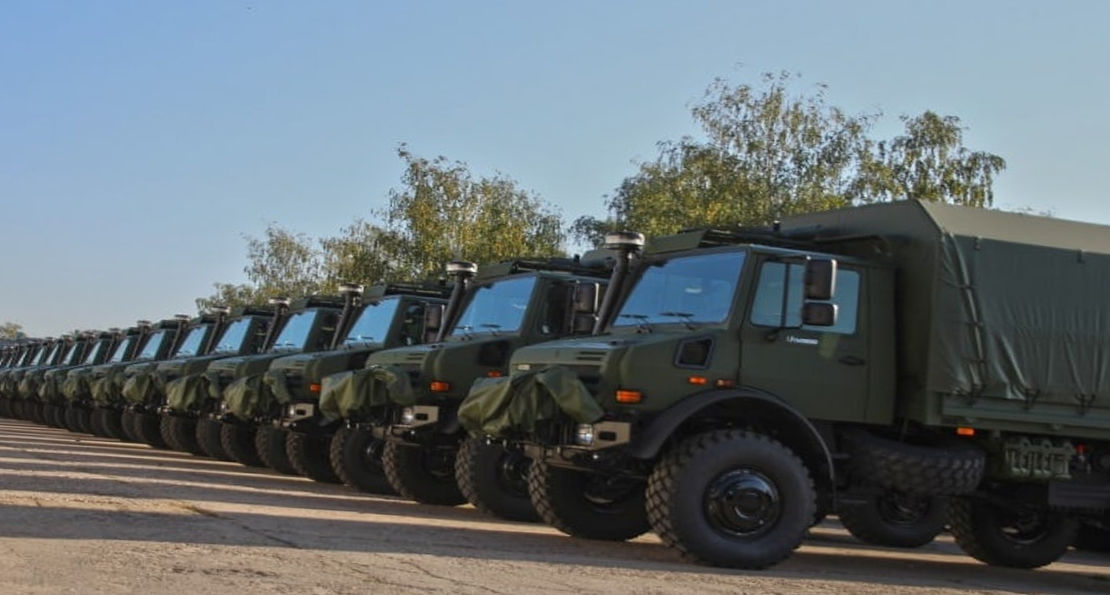 Армия Литвы ставит на вооружение военные грузовики германского производства оружие