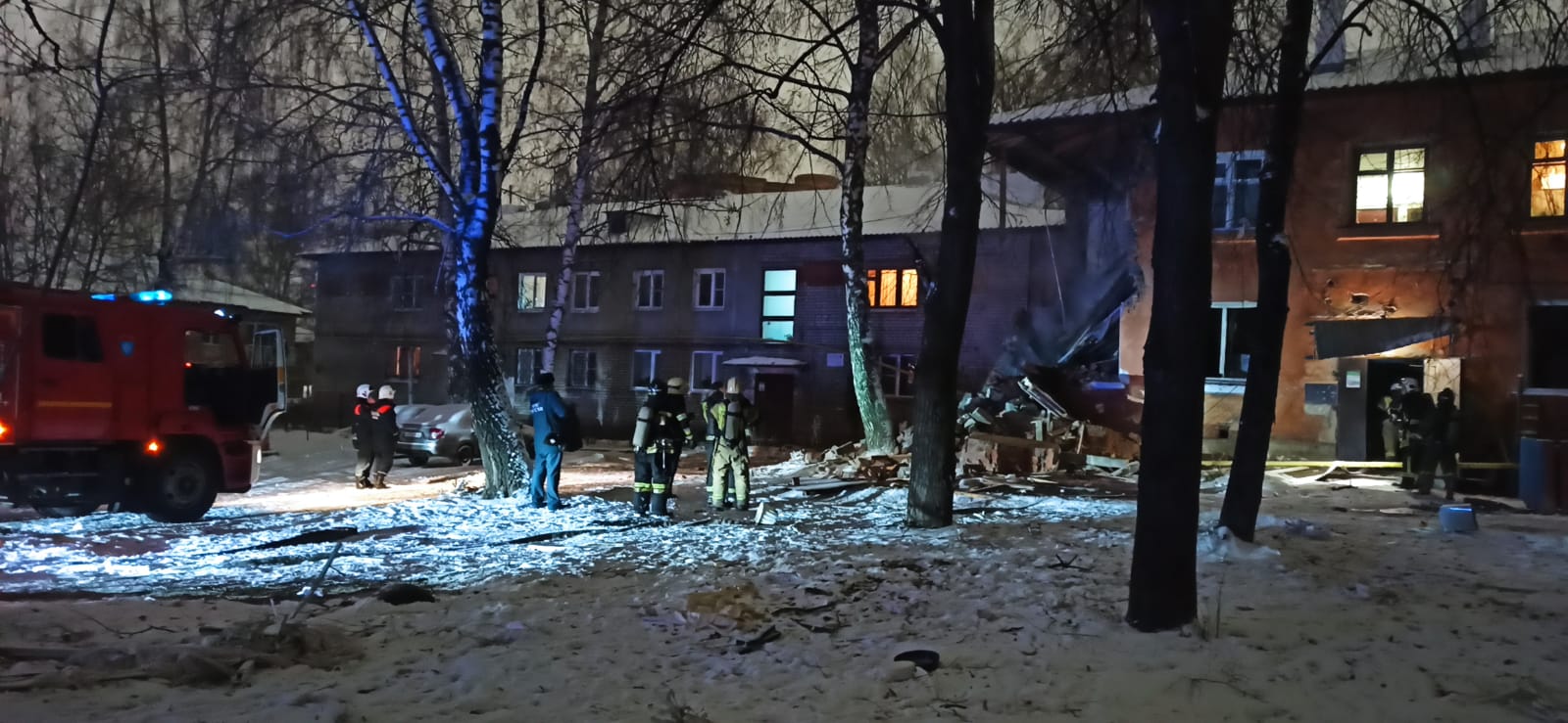 Проводится доследственная проверка по факту обрушения жилого дома на улице Пушкина