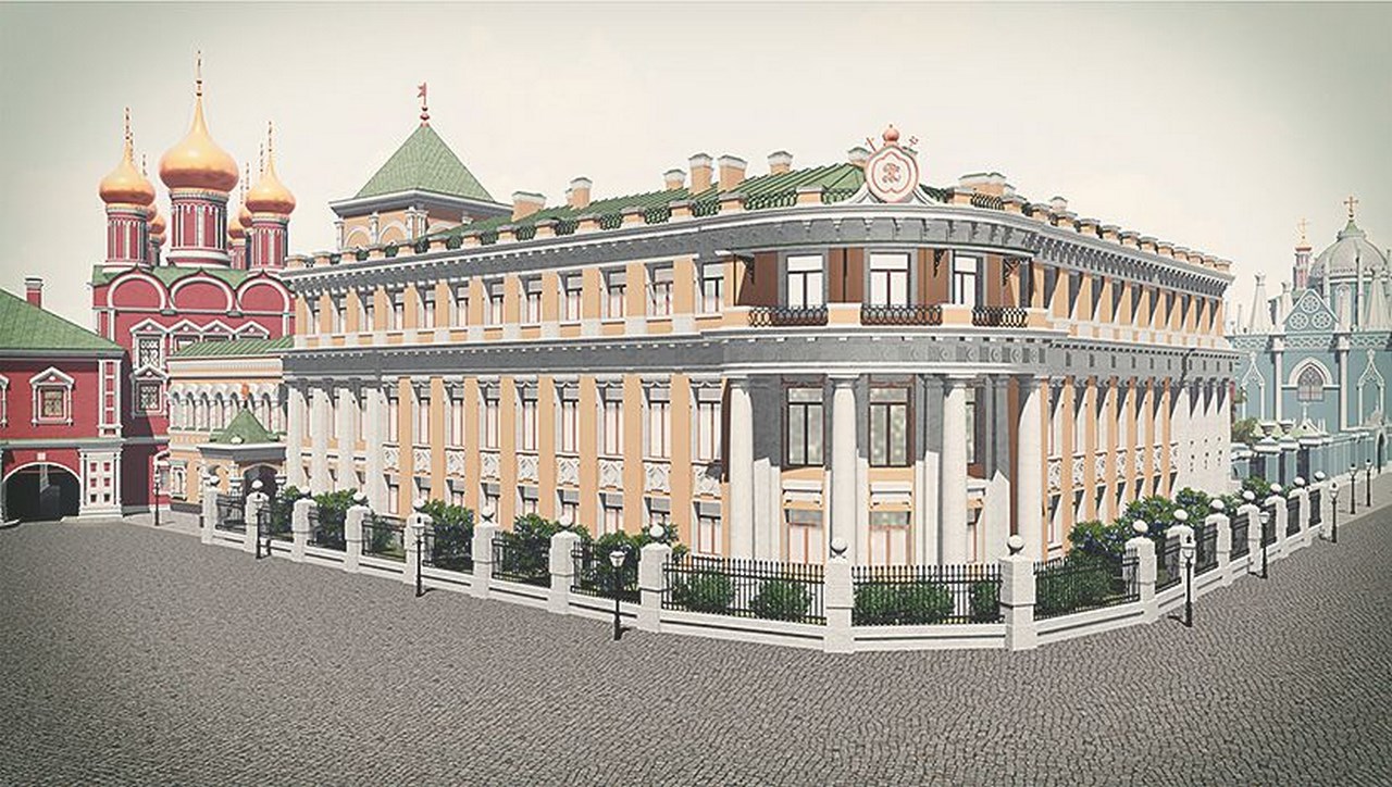 Фото здания резиденции президента россии