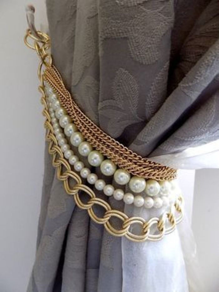 Подхваты для штор своими руками: 50 красивых примеров и стильных идей Подхваты для штор своими руками: 50 красивых примеров и стильных идей декор