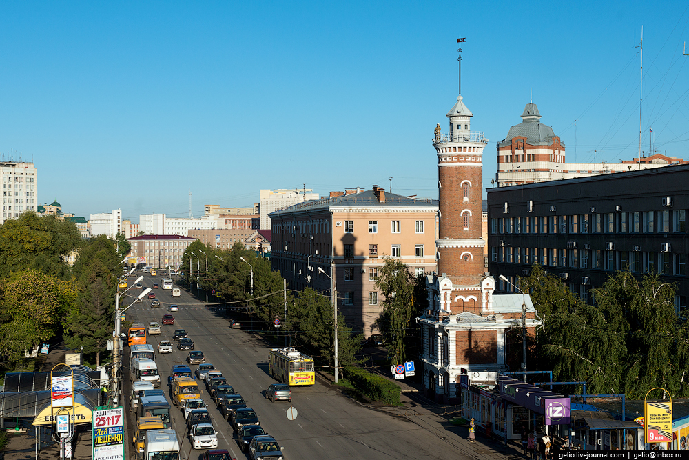 Омску 300 лет. Виды города с высоты