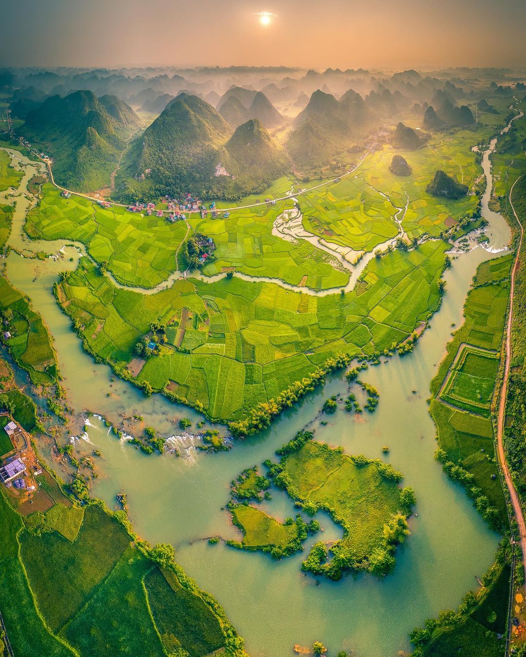 Вьетнам: взгляд из поднебесья Азия,Вьетнам,с высоты птичьего полета