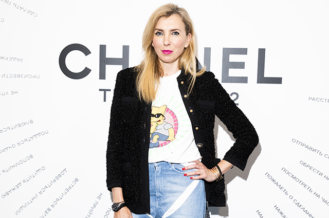 Светлана Бондарчук, Равшана Куркова, Ирина Старшенбаум на презентации Chanel