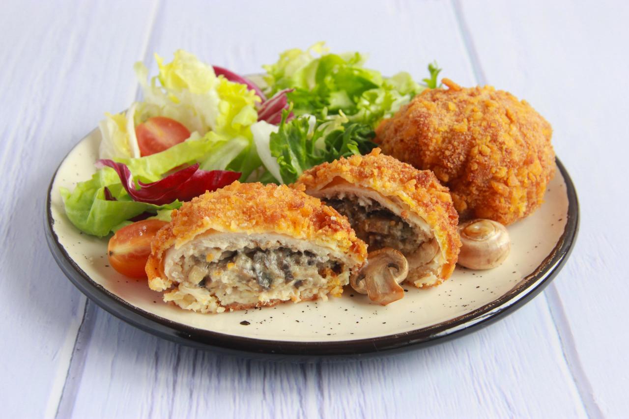 Сочные куриные котлеты начинкой из грибов и моцареллой нужно, примерно, котлет, сформировать, Затем, начинкой, блюдо, котлеты, выложить, подготовить, рецепт, более, куриных, моцареллы, начинку, минут, приготовления, лучше, всего, пленку