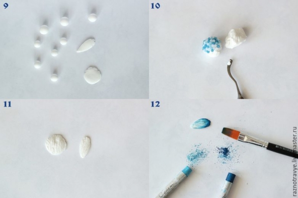 Любимые бусы в стиле гжель гжель