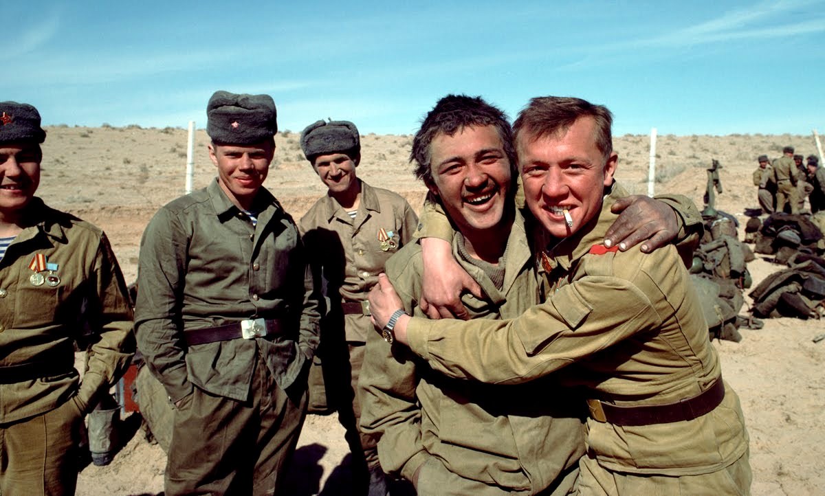 Бойцы Советской армии в Афганистане