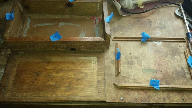 Реставрация старой шкатулки Реставрация старой шкатулки