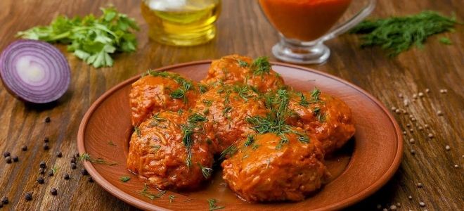 Ленивые голубцы с капустой, рисом и фаршем - очень быстрое и сытное блюдо! мясные блюда,овощные блюда,рецепты