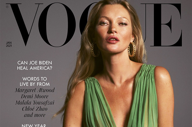 Кейт Мосс снялась для Vogue спустя 28 лет после дебюта на страницах глянца
