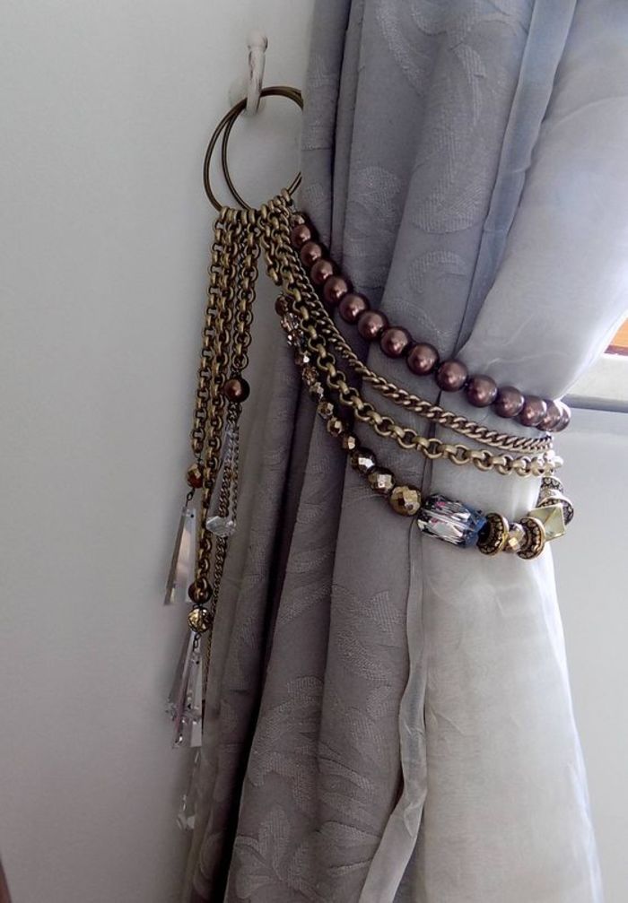 Подхваты для штор своими руками: 50 красивых примеров и стильных идей Подхваты для штор своими руками: 50 красивых примеров и стильных идей декор