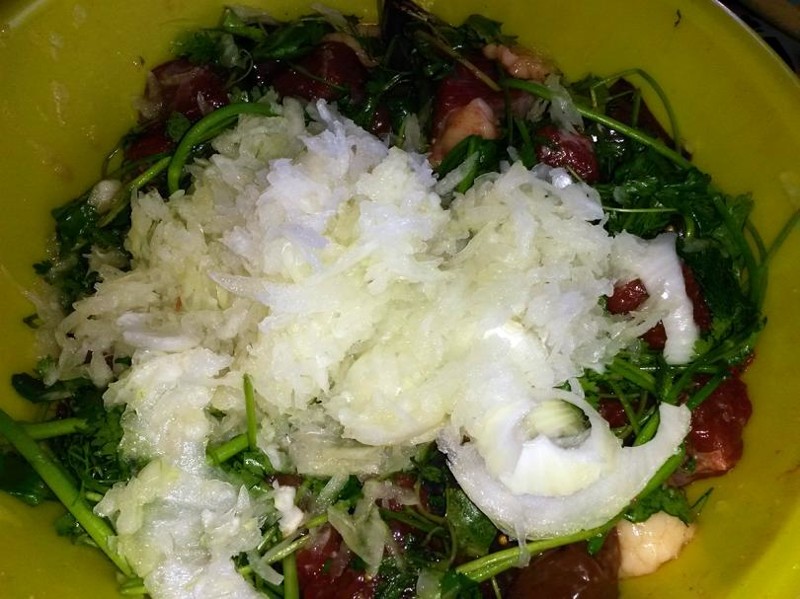 Шашлык из печени с курдюком еда, своими руками, шашлык