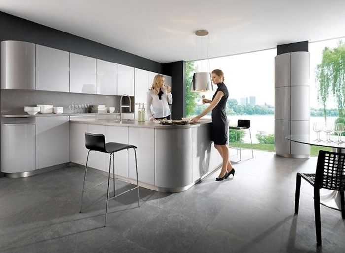 Кухня в стиле хай-тек: особенности и возможности Кухня в стиле хай-тек: особенности и возможности интерьер и дизайн