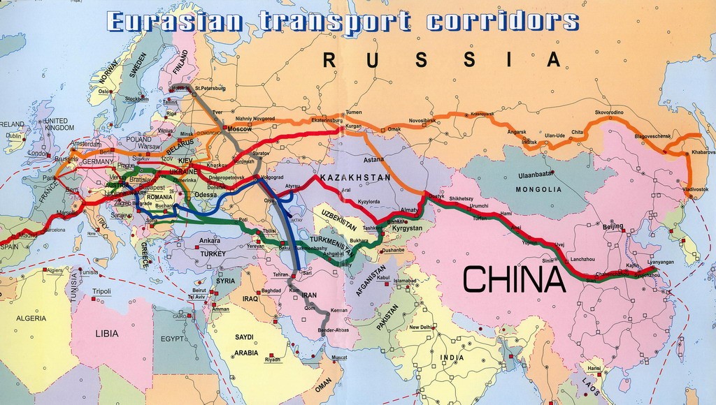 Проект железной дороги из китая в европу