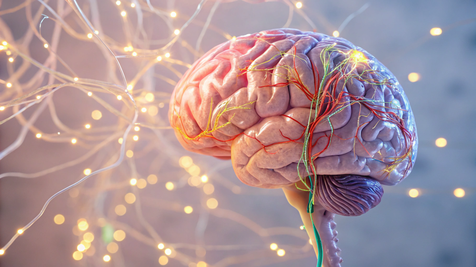 художественное изображение мозга