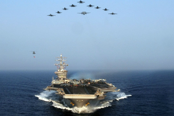 Может ли флот России затопить авианосец США авианесущая группа