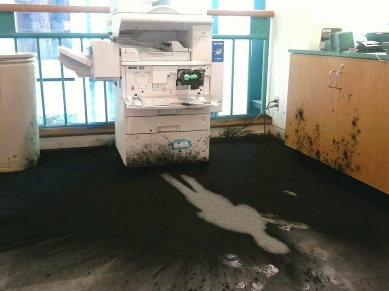 Заправка принтера пошла не по плану