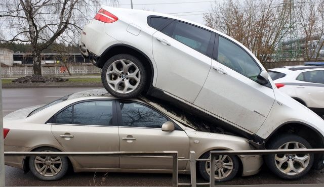 Угон BMW X6 с погоней, стрельбой и неожиданным финалом