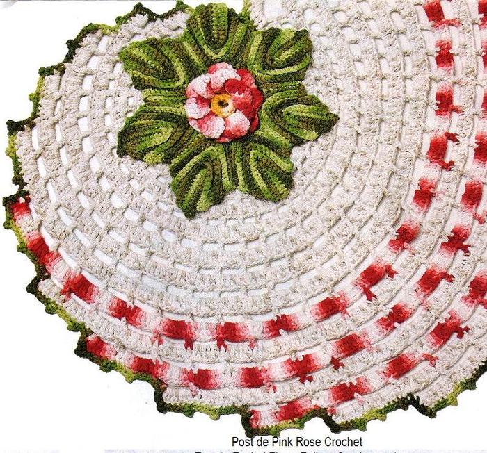 Необычные салфетки, связанные крючком сделай сам