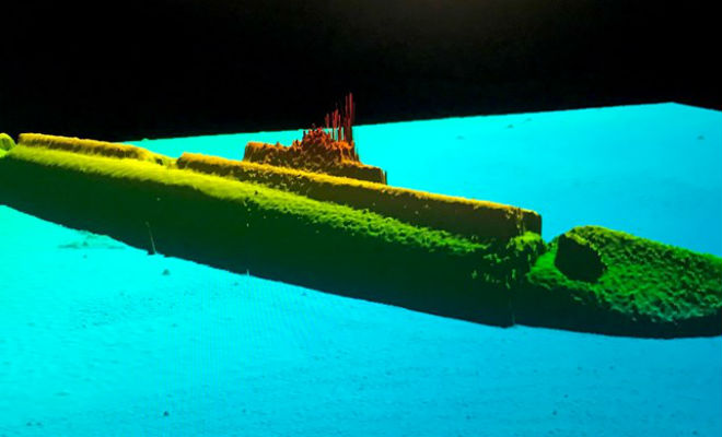 На дне Тихого океана лежит древняя субмарина-призрак вторая мировая война,океан,подводная лодка,Пространство,субмарина