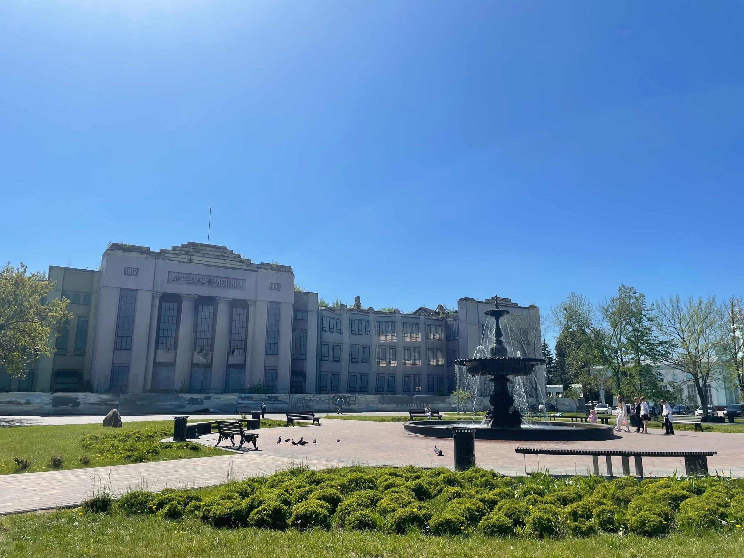 Здание бывшего ДК им. Ленина восстановят до 2027 года