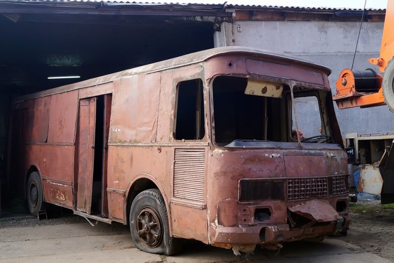 История одного автобуса - КАвЗ 3100 "Сибирь". Продолжение КАвЗ, автобус, реставрация