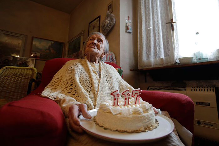 Эмма Морано дожила до 117-летнего возраста.