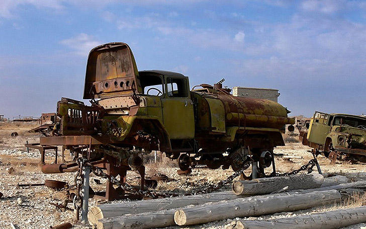 Аральск-7 — закрытый город-призрак, где испытывали биологическое оружие аральск,Казахстан,мир,турист