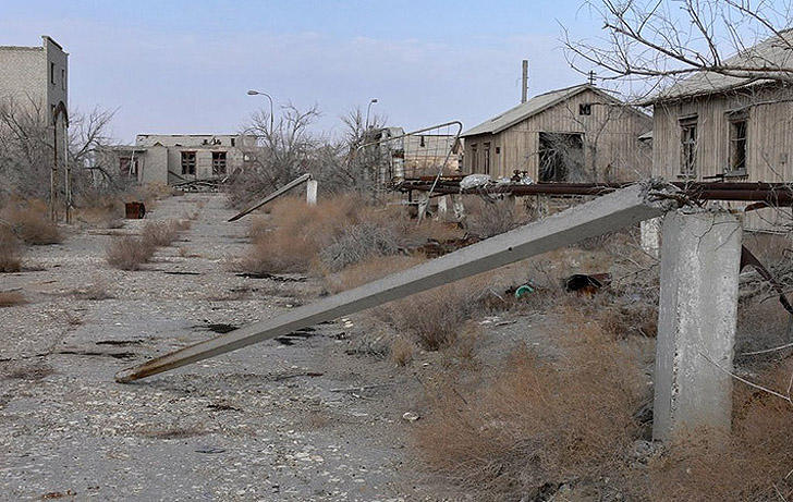 Аральск-7 — закрытый город-призрак, где испытывали биологическое оружие аральск,Казахстан,мир,турист