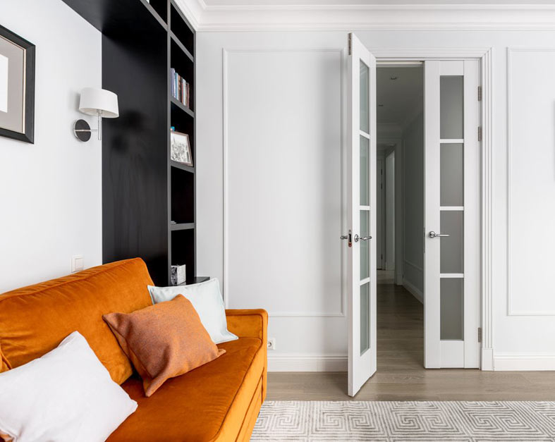 Интересный дизайн квартиры с ярким акцентом в каждой комнате идеи для дома,интерьер и дизайн