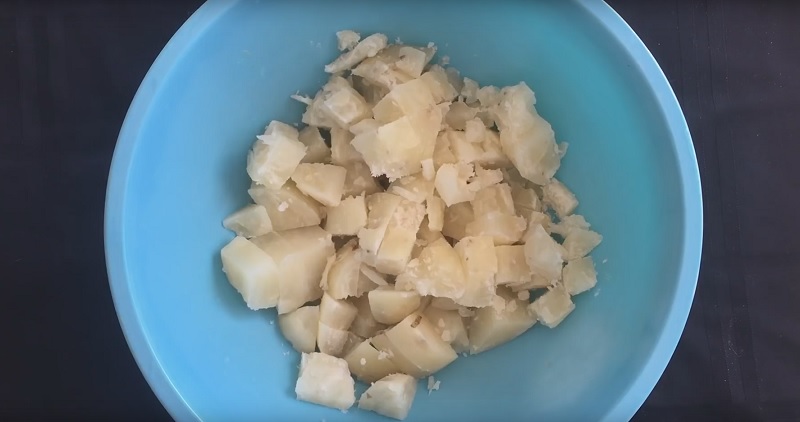 вареный картофель