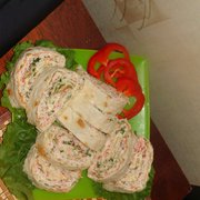 Рулет из лаваша с крабовыми палочками