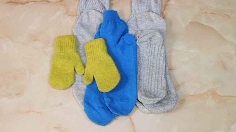 Как быстро очистить от грязи цветные носки одежда,своими руками