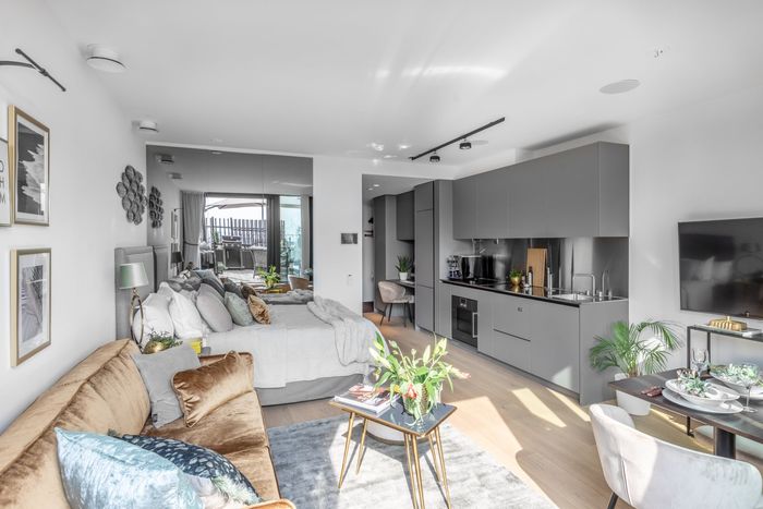 5 секретов красивой студии: вдохновляющая однушка в Стокгольме интерьер и дизайн,квартира,малометражка,студия