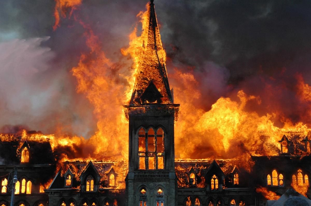 Разрушить и сжечь. Великий пожар в Лондоне в 1666. Великий Лондонский пожар 1666 года. Лондонский пожар 1666.